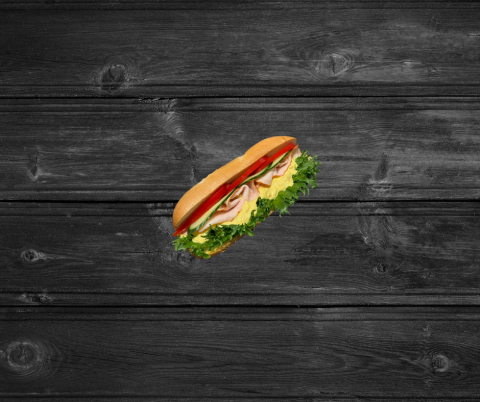 Bild på Kycklingcurry baguette
